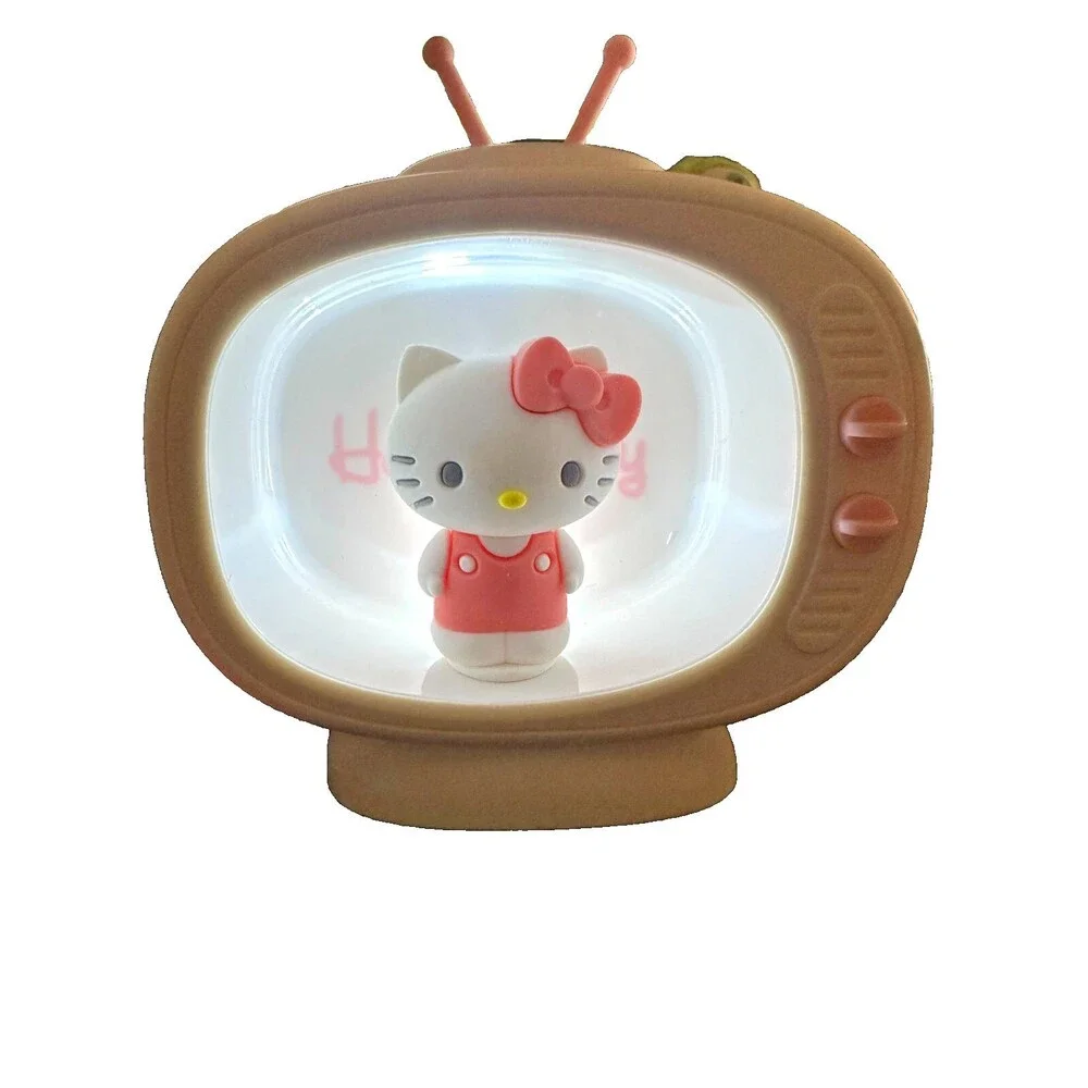 Hello Kitty LED Nightlight Battery Operated Bedroom Kids Room Decor Light Lamp